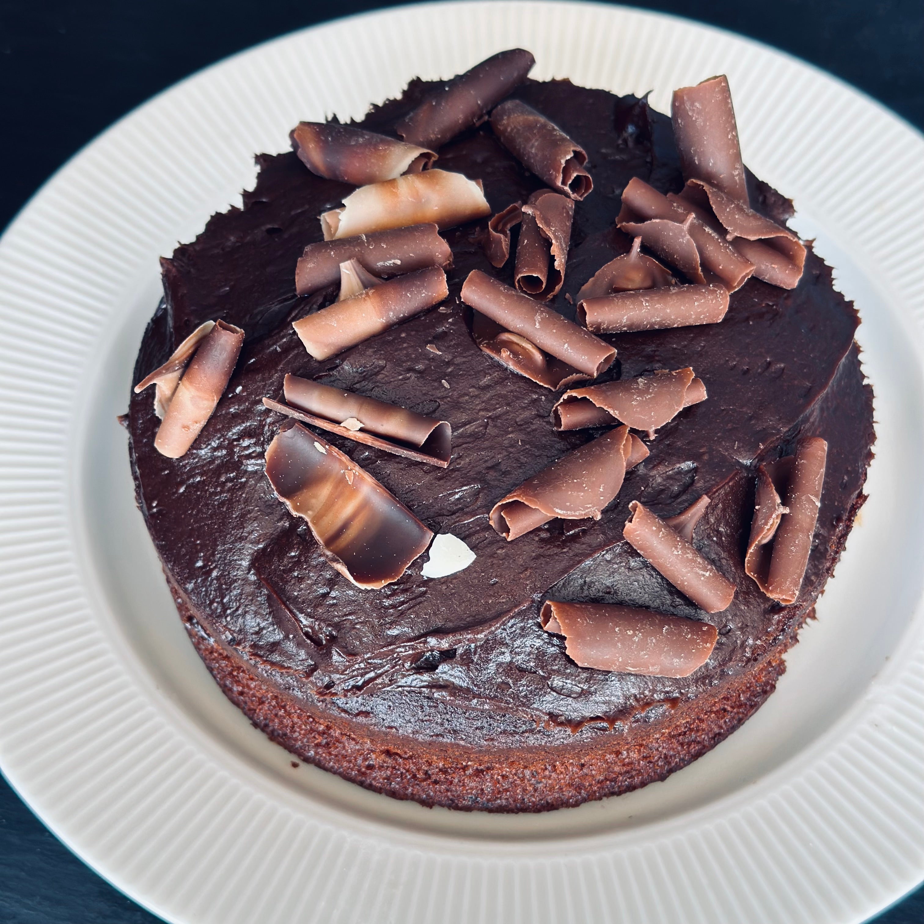 Luxurious Chocolate Oven Baked Cake