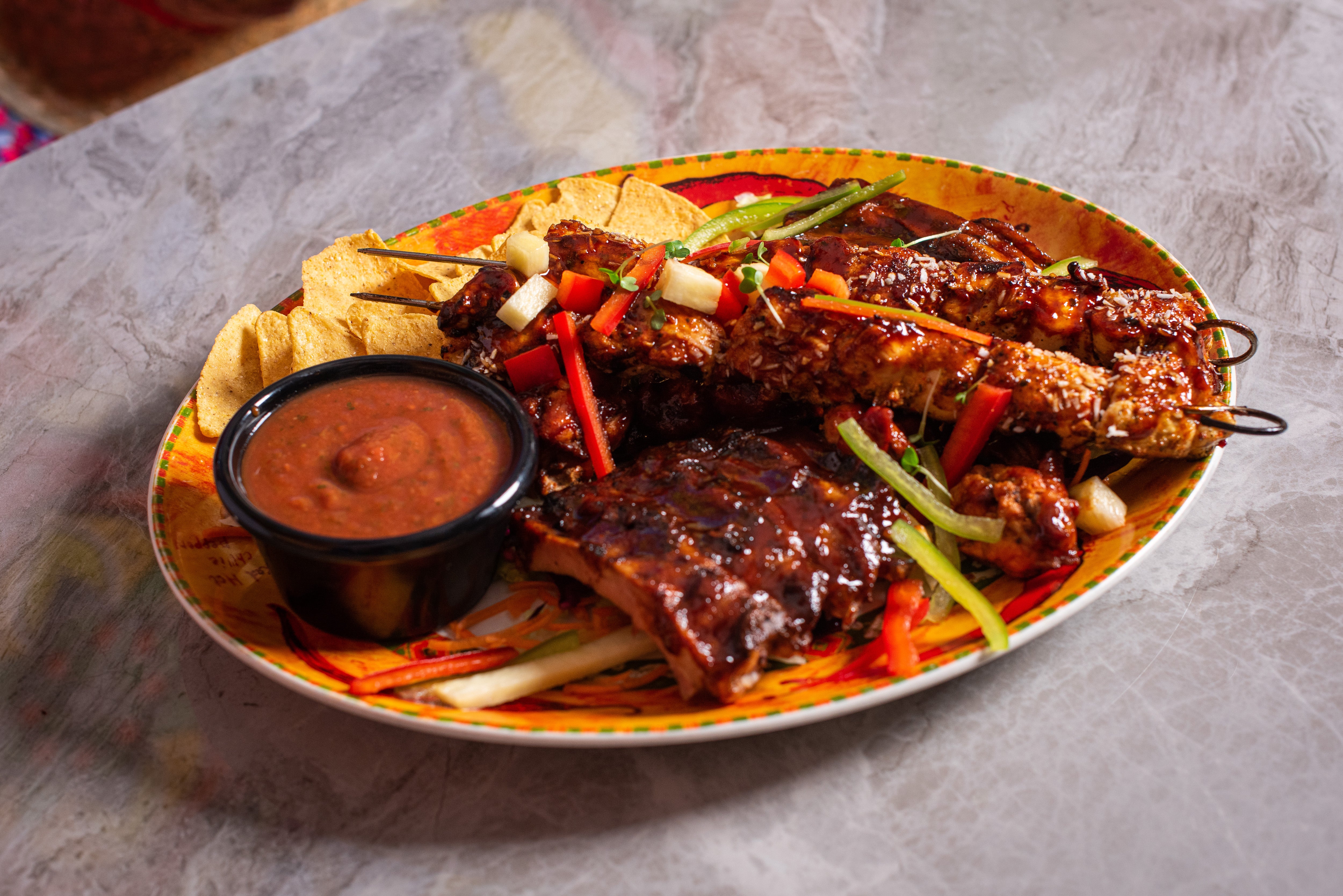 Havana Beach Barbecue Tray to Share