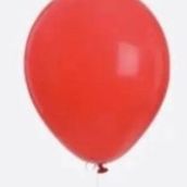 Red Helium Balloon