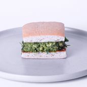 Pesto Egg Sandwich