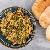 Mfarakeh Potato with Eggs