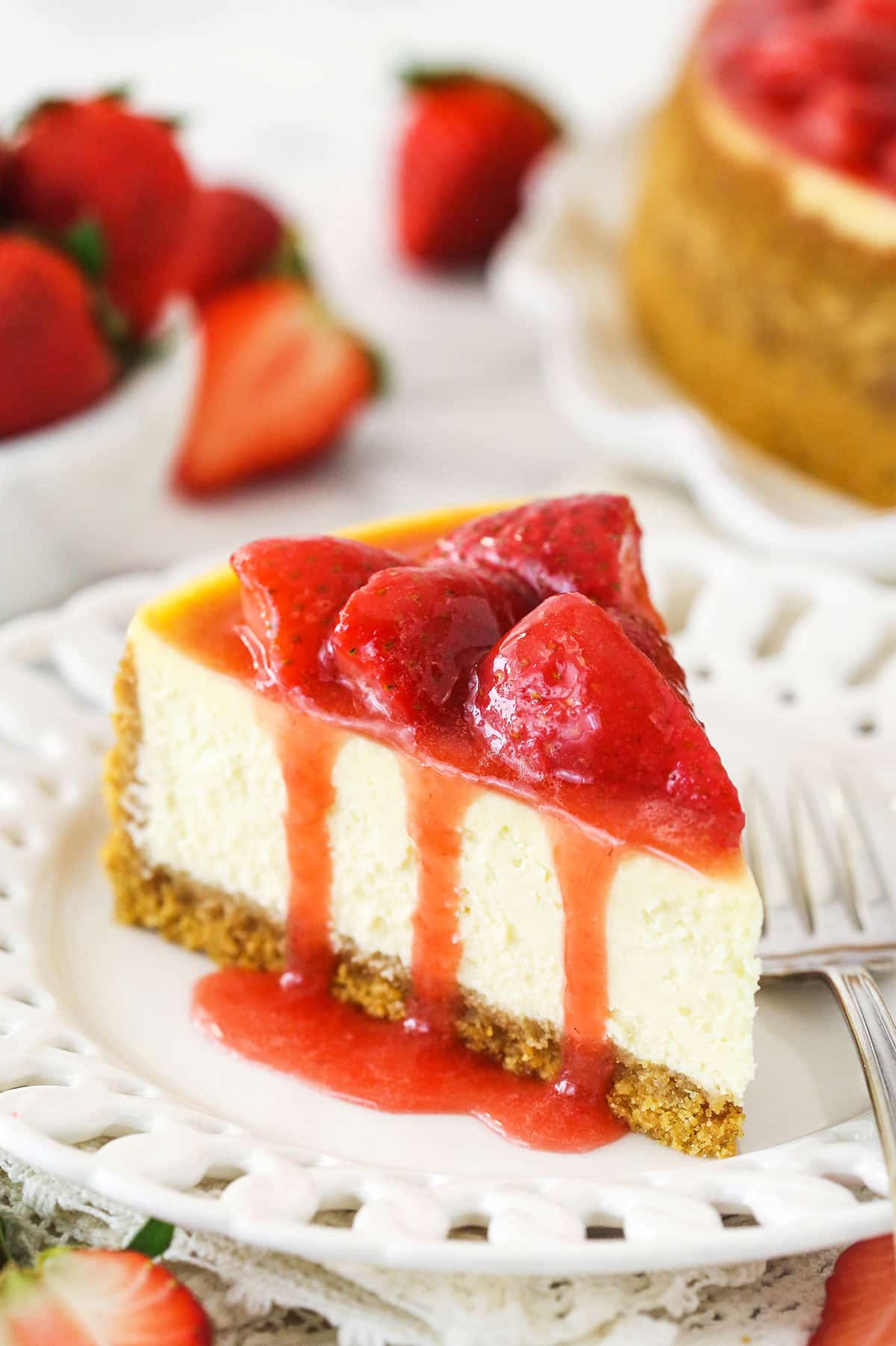 Strawberry cheese cake