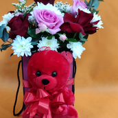  Hugs And Kisses Bouquet