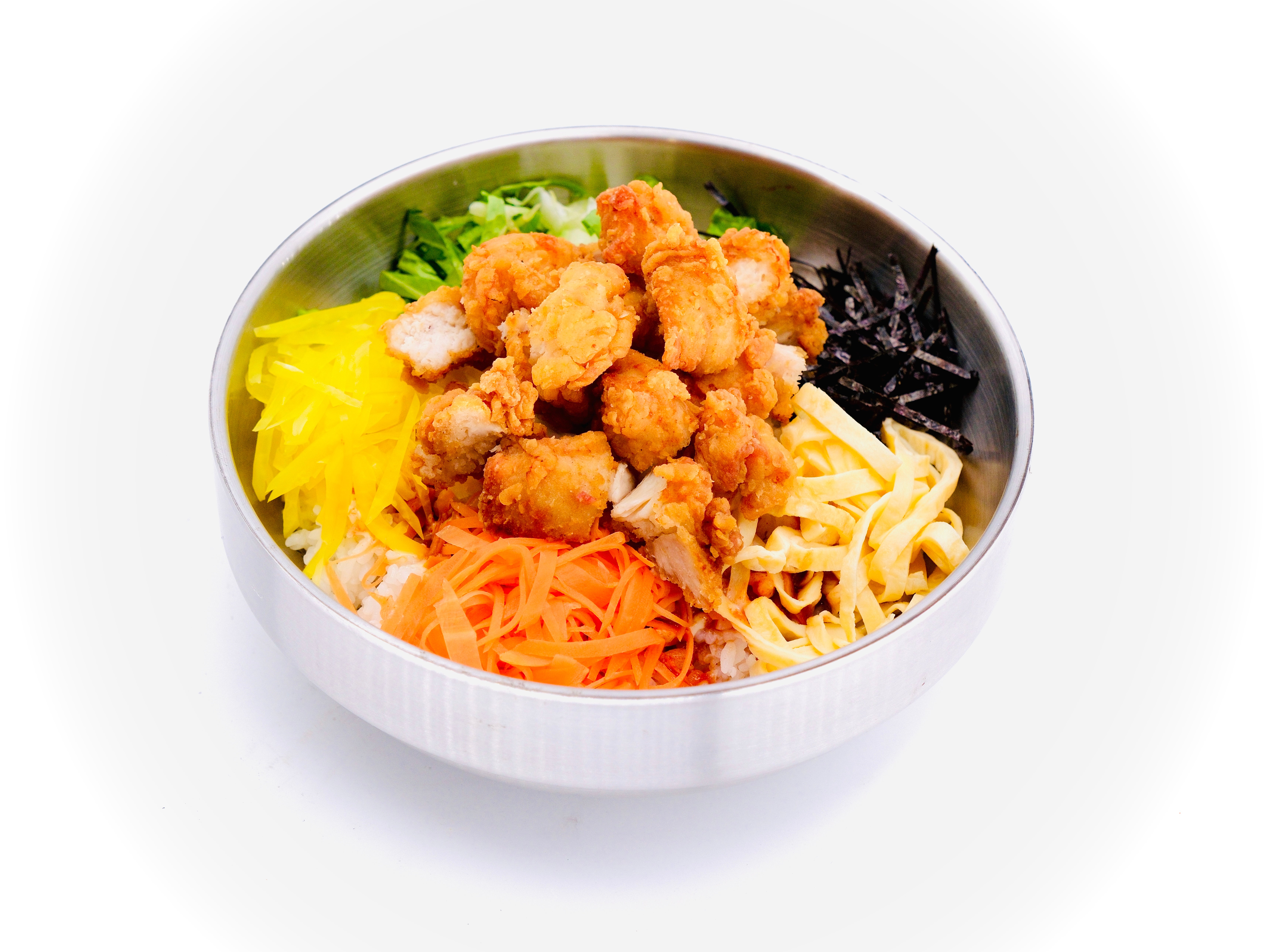 Pop Corn Chicken Bibimbap