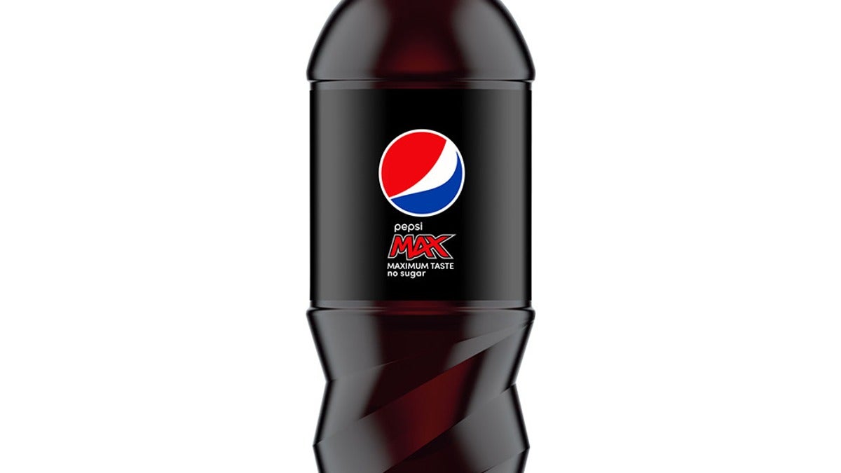 1.25l Pepsi max bottle