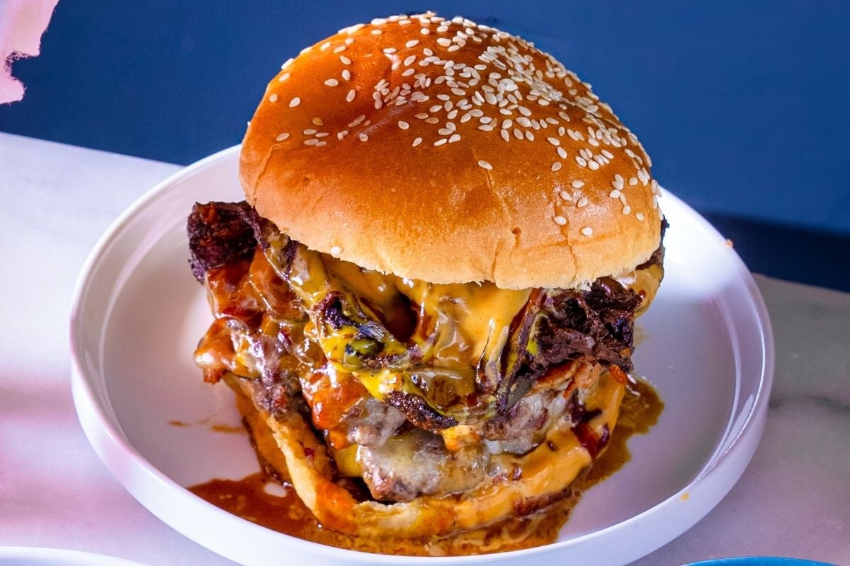 BBQ Brisket Cheeseburger