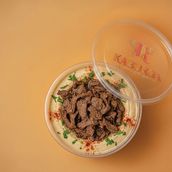 Hummus Meat Shawarma