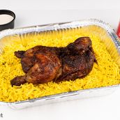 Half Shawaya Chicken Kabsa Rice Combo