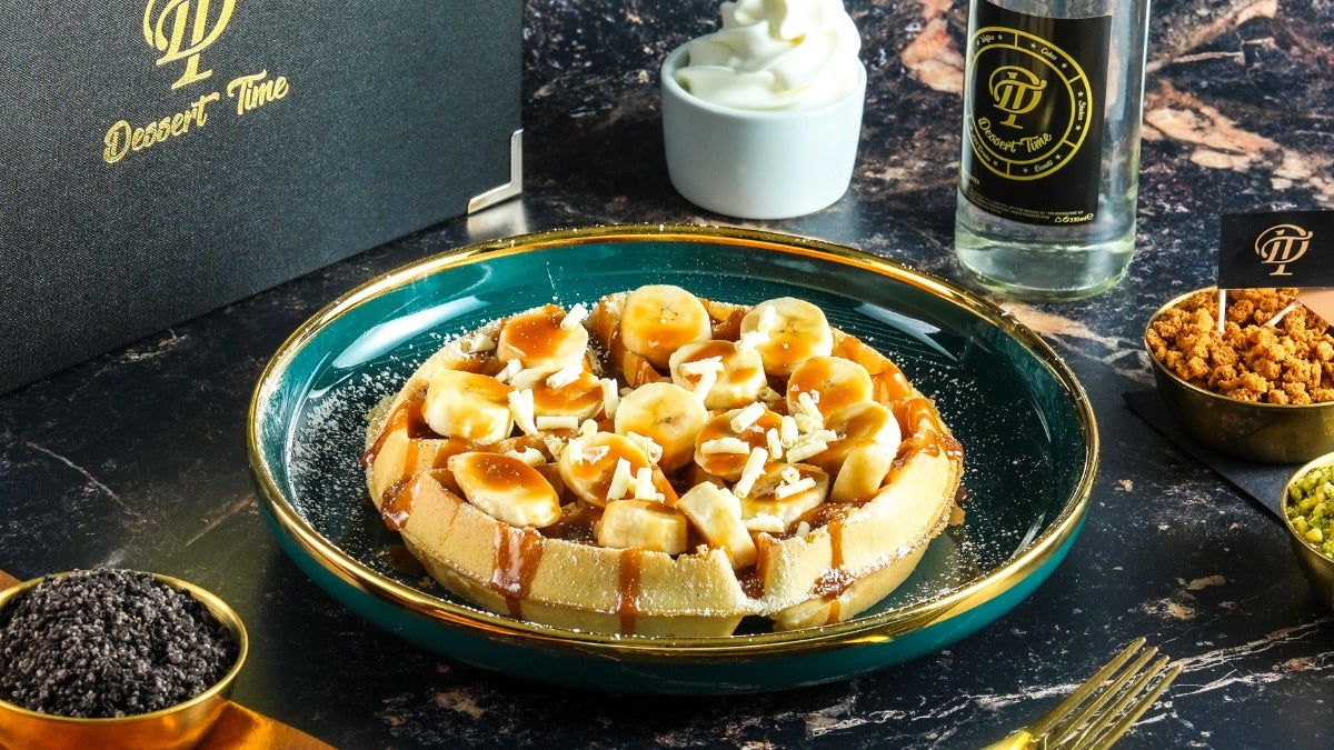 Banoffee Waffle