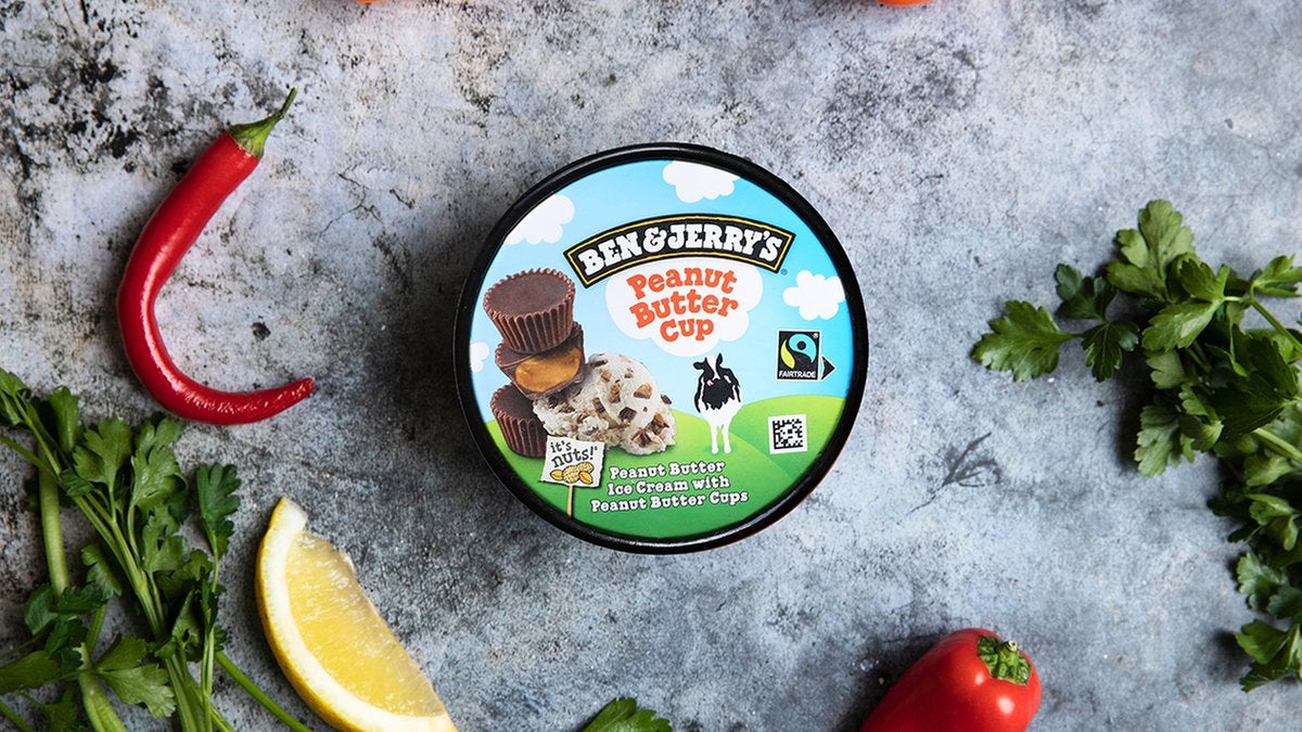Ben & Jerry's Peanut Butter Cup Ice Cream