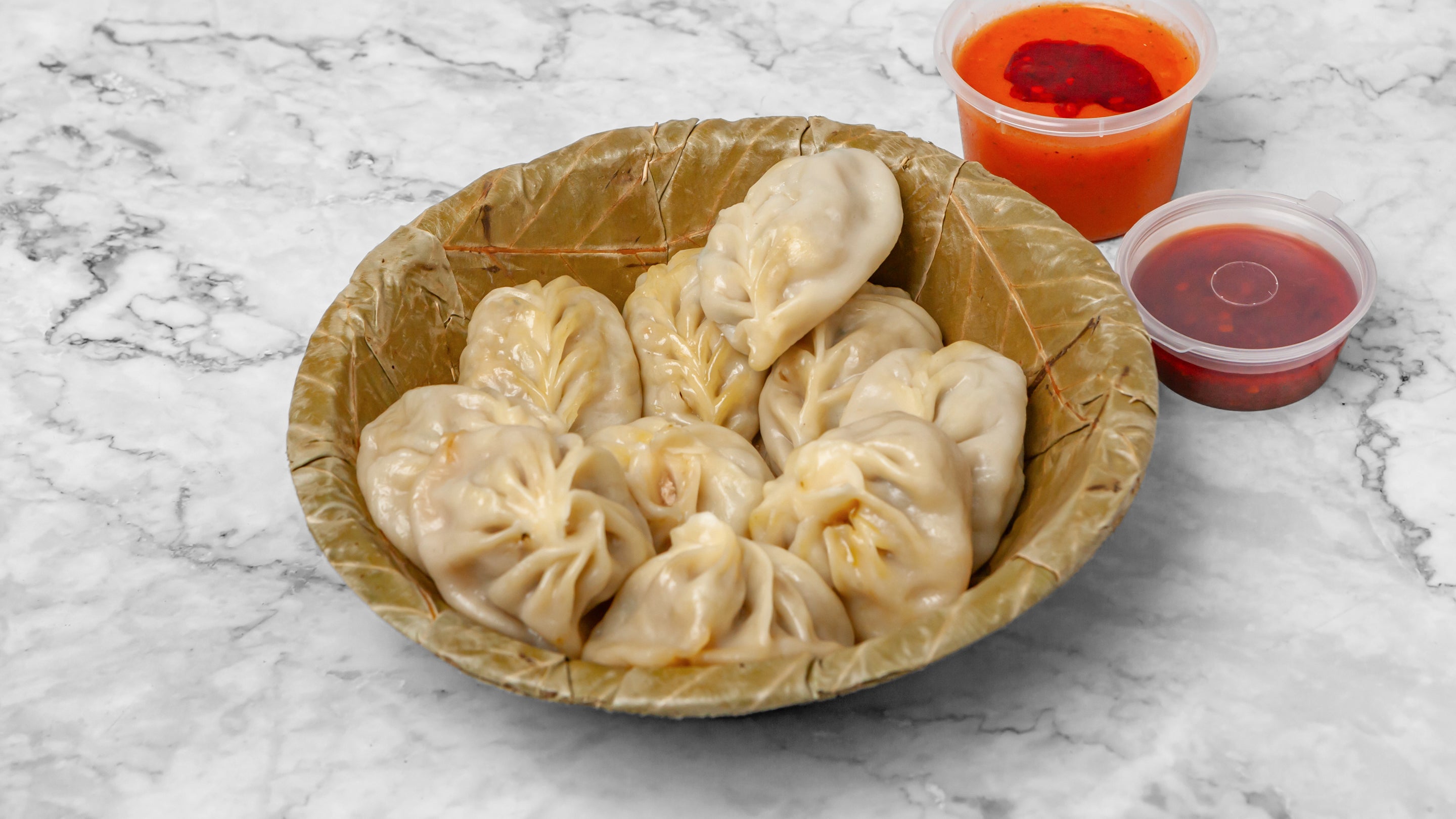 Half Chicken & Half Veg Momo (10 Pieces)
