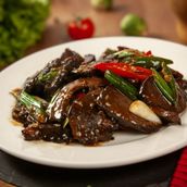 Lamb Oyster Chilly - Dry