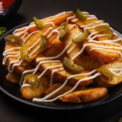 Cheese And Jalepeno Potato Wedges