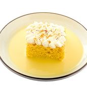 Saffron Milk Cake