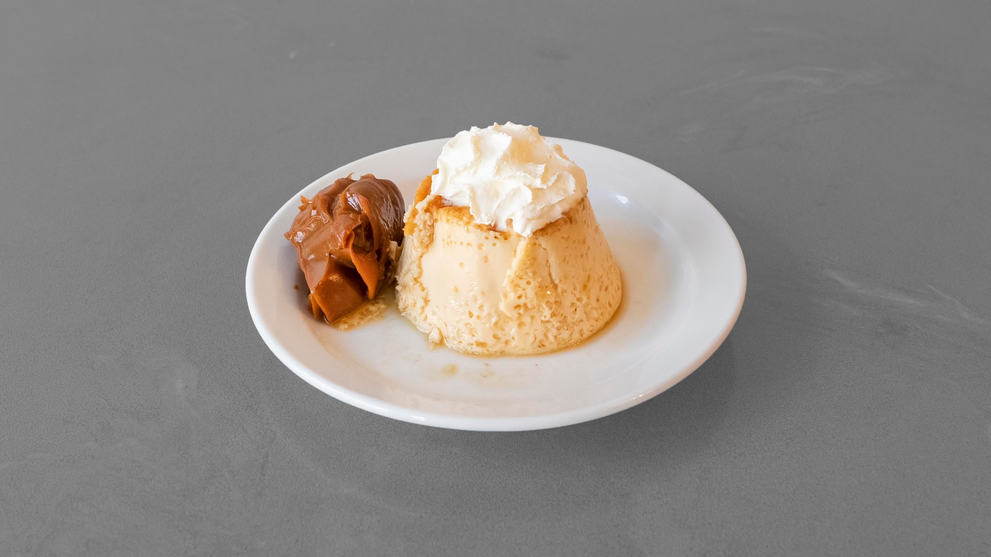 Flan Casero with Dulce De Leche