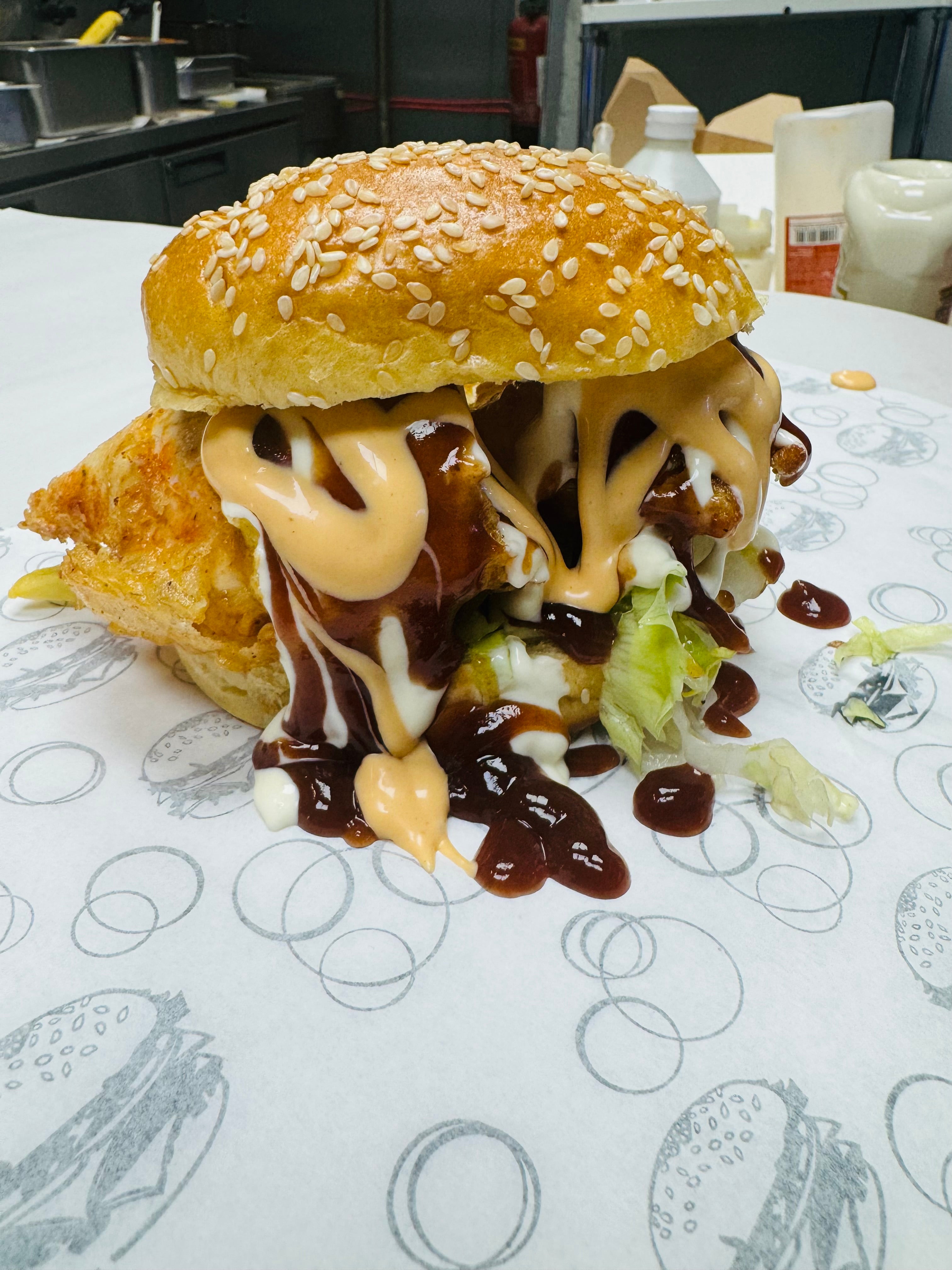 Chicken Fillet Burger (Meal)