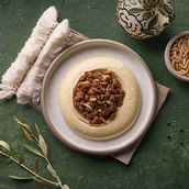 Hummus with Meat