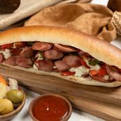Chicken Hotdog Sandwich