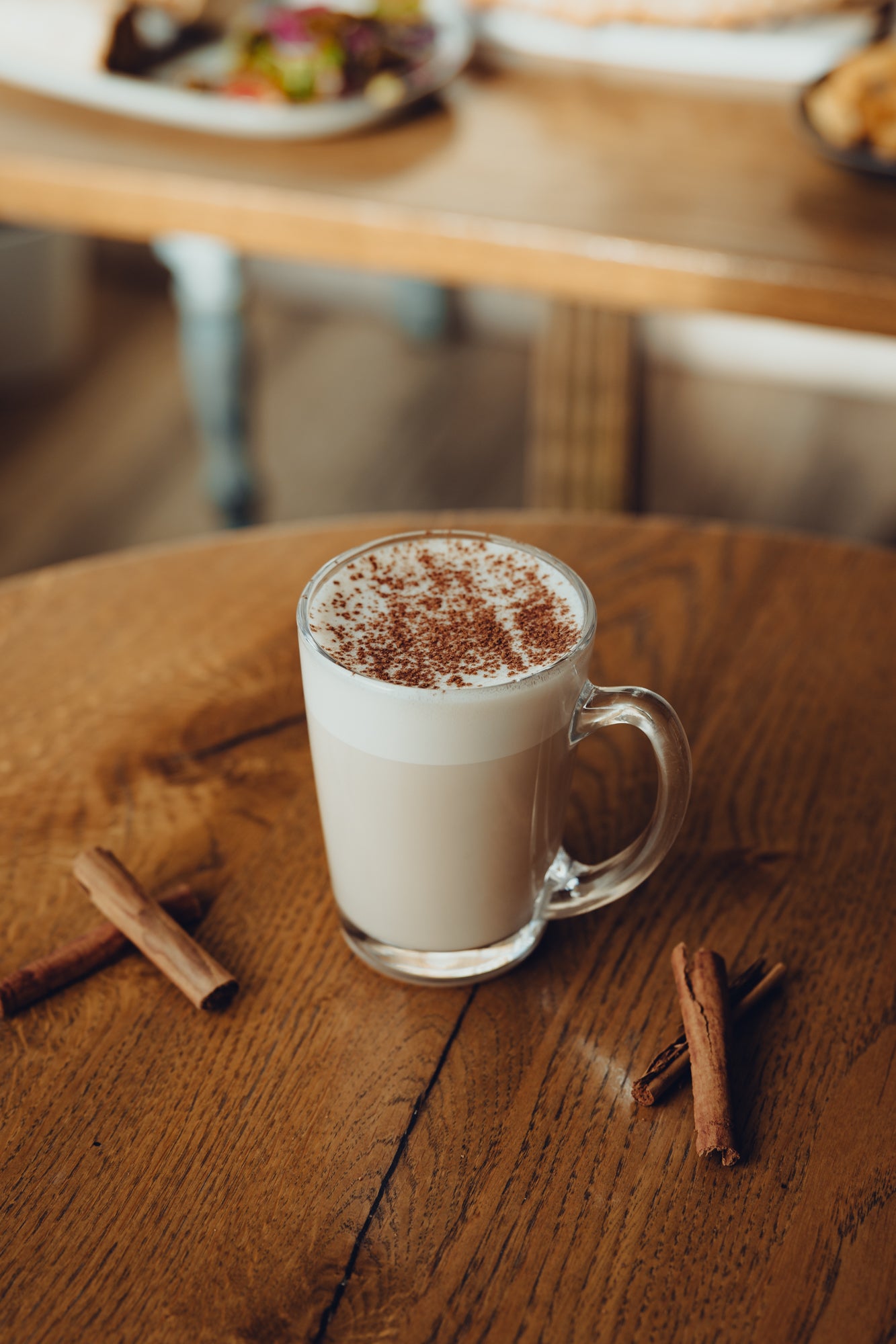 Spiced Matcha Latte