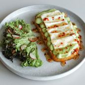 Halloumi Cheese & Avocado Sourdough