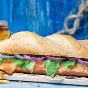 Smoked Salmon Sandwich
