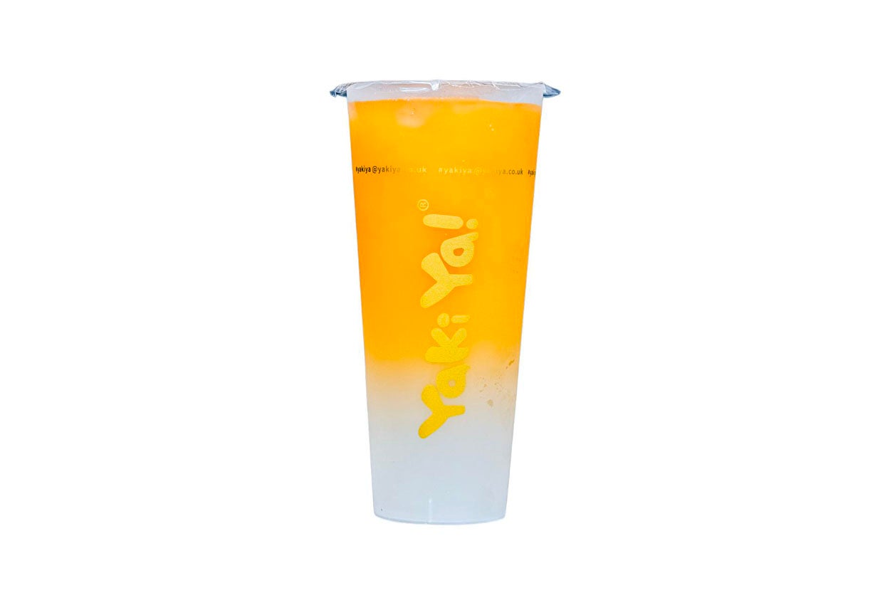 Mango Lychee Bubble Tea