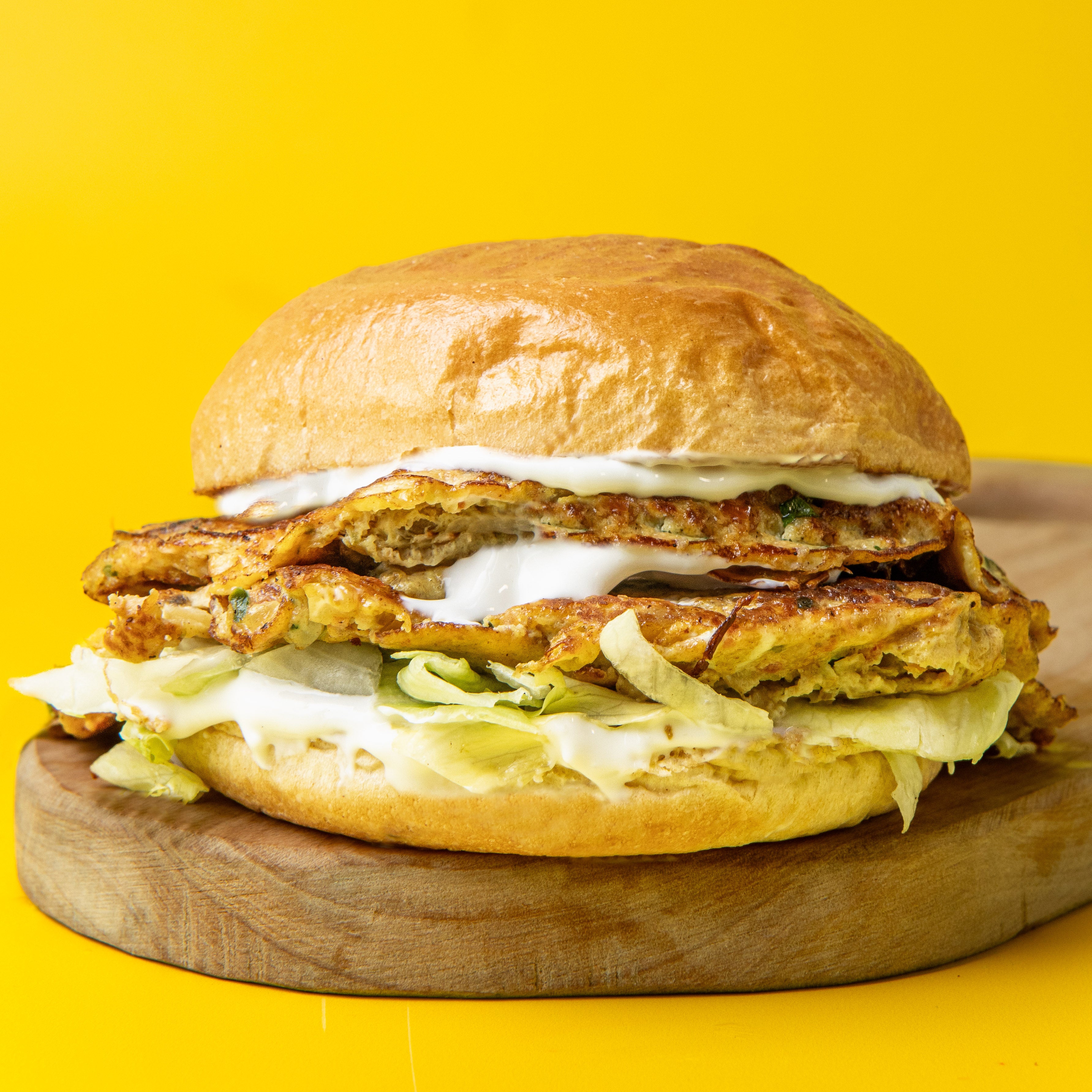 Omellete Burger