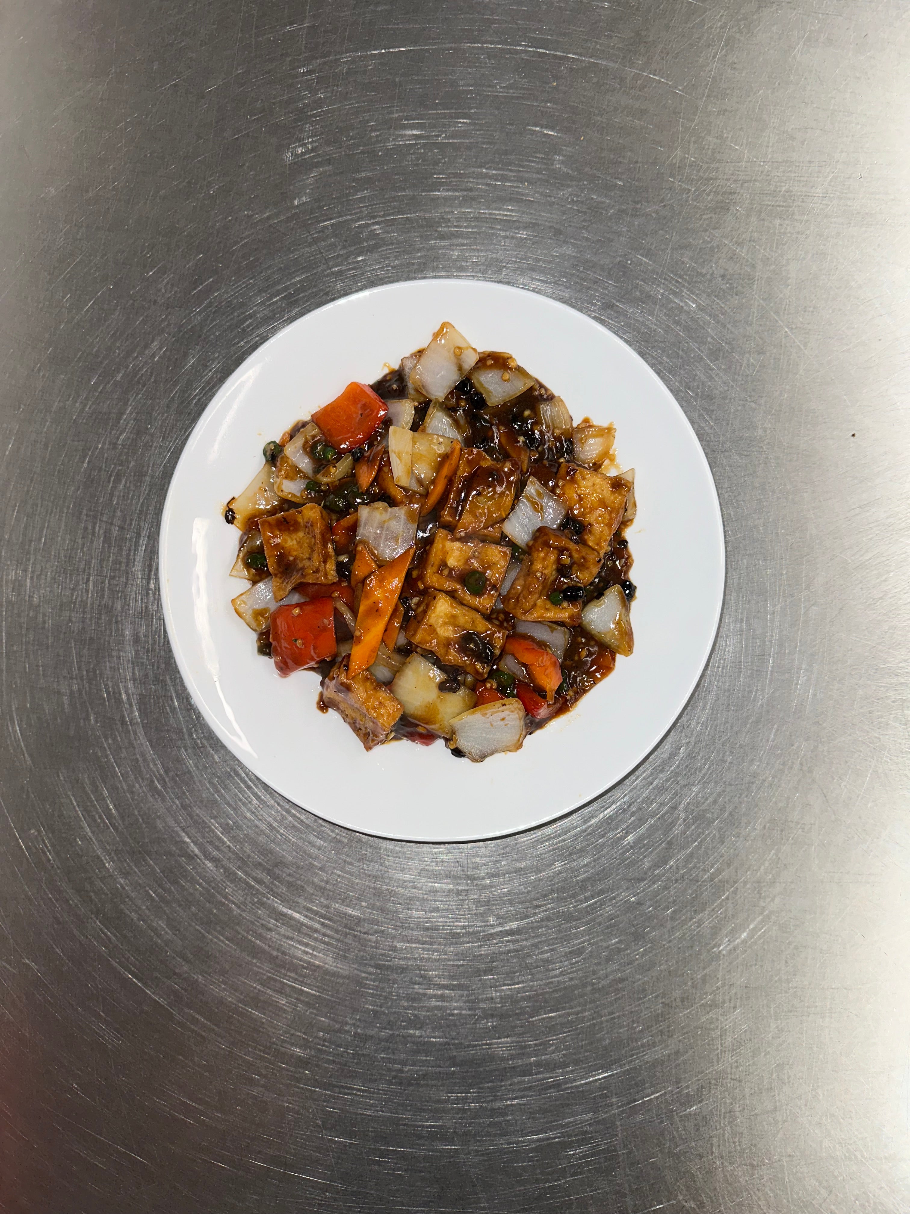 Tofu in Black Bean Sauce