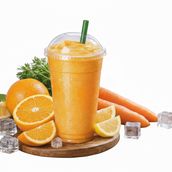 Orange, Carrot And Lemon Juice