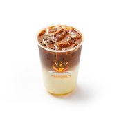 Iced Saffron latte