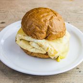 Cheese And Egg White Slider 