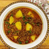 Aloo Matar Keema