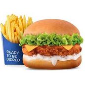Regular Shrimpy Chicken Fillet + Fries