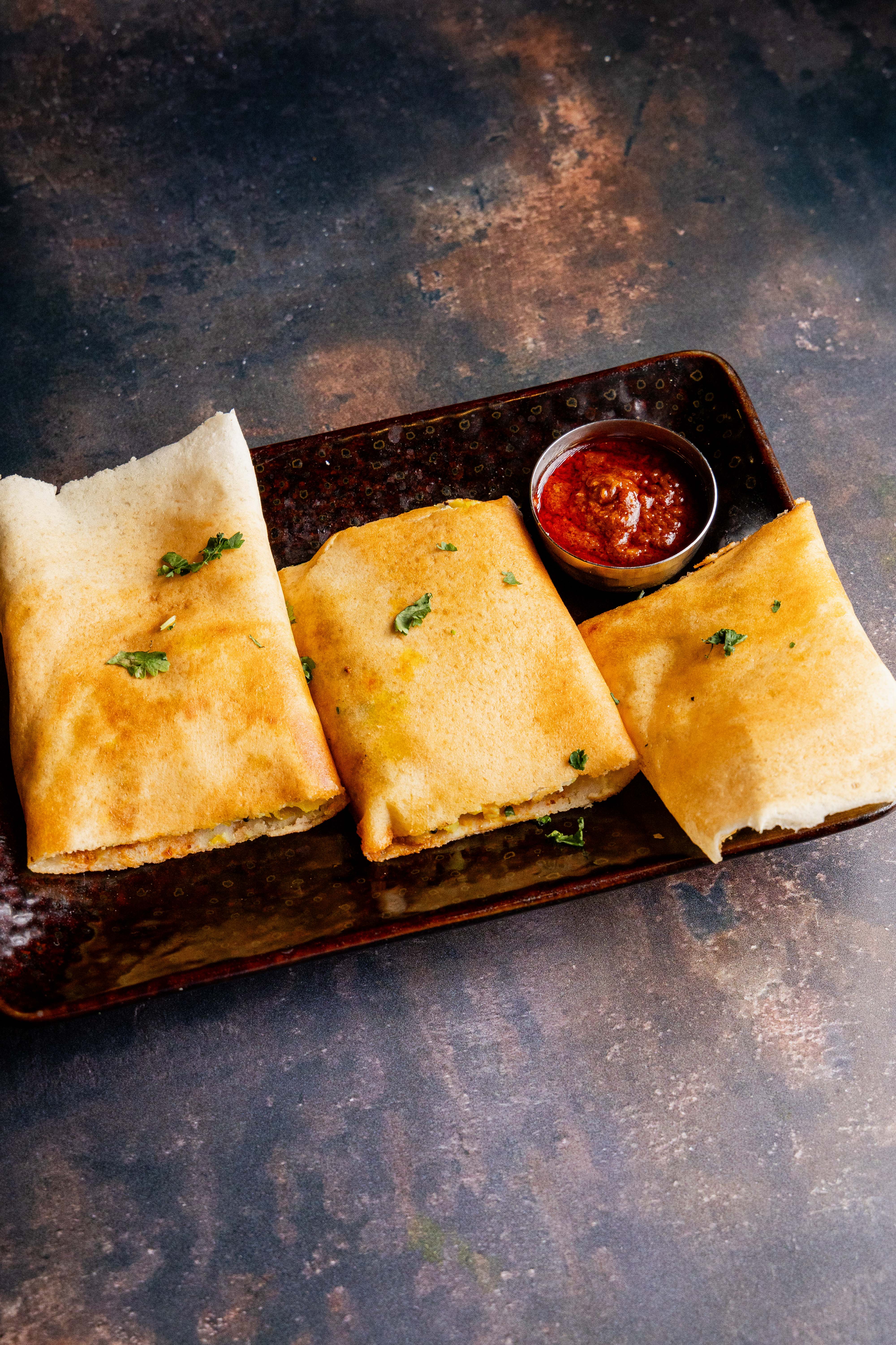 Bombay Naku Bullet Dosa (Spicy)