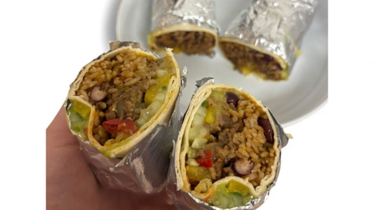 Halloumi Burrito