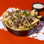 Loaded Beef Shawarma Fries