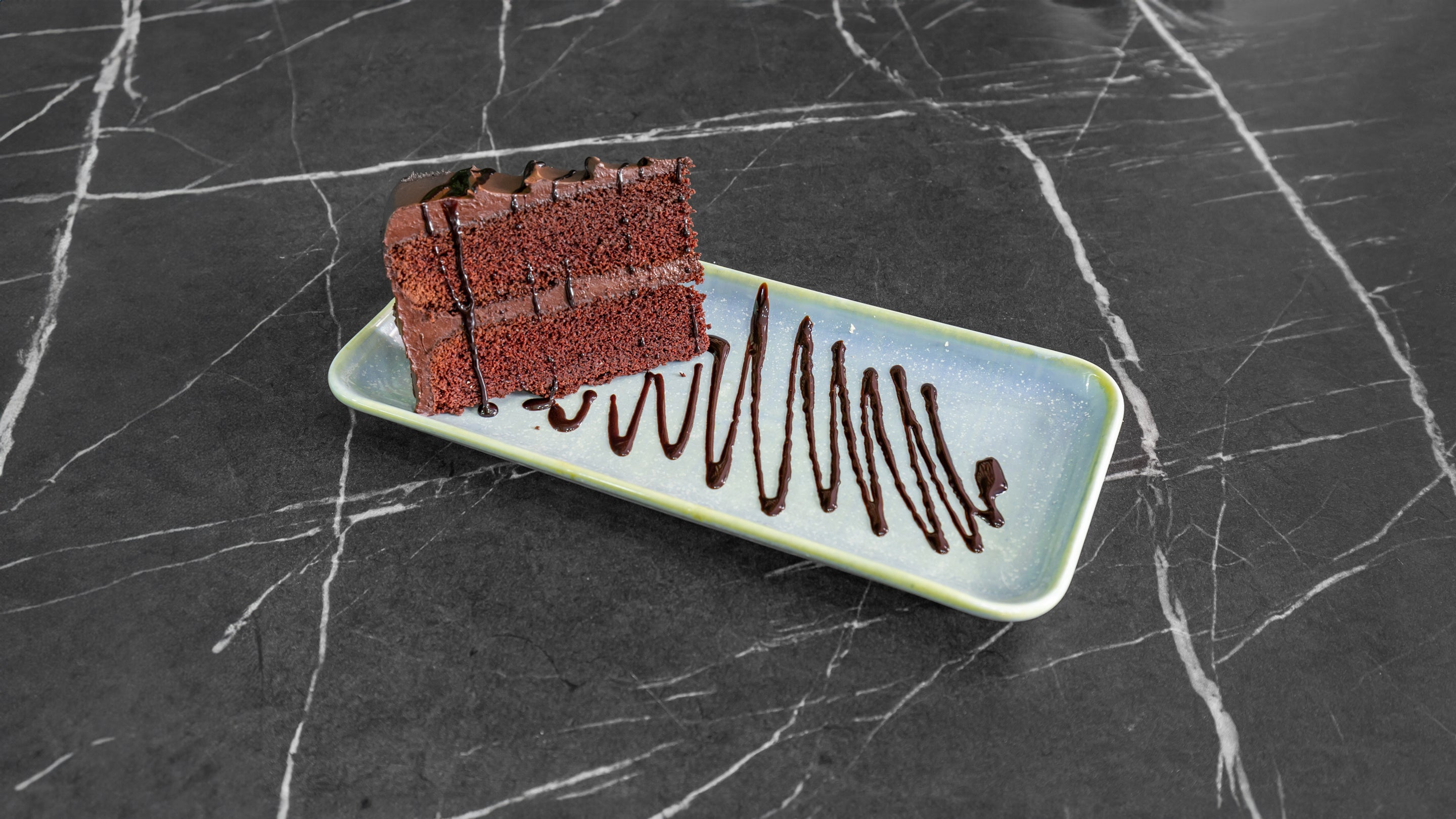 Triple Chocolate Fudge Cake
