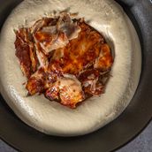 Hummus With Chicken Shawarma