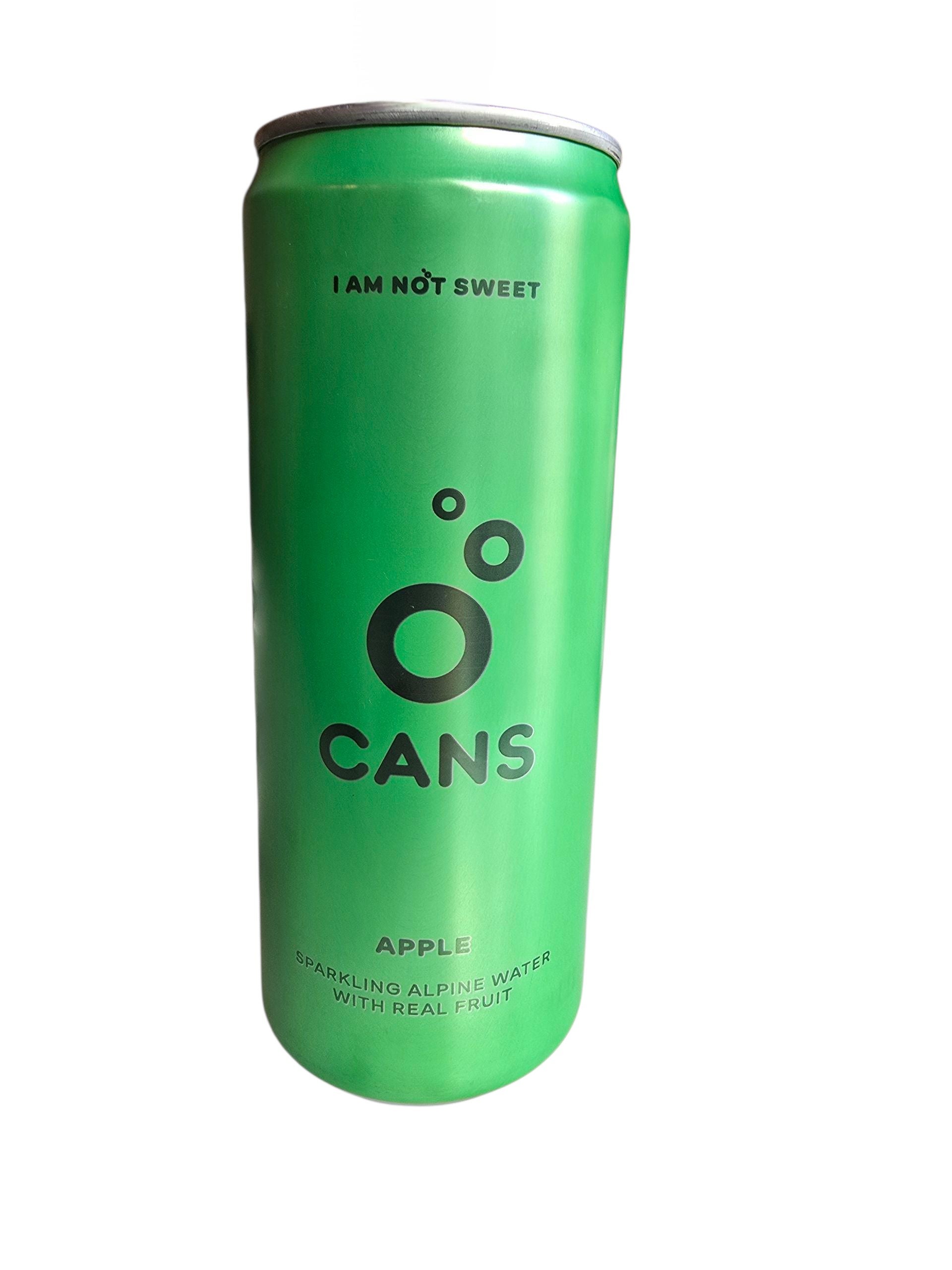 CANS Apple Sparkling Alphine Water