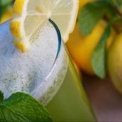 Fresh Pressed Mint Lemonade