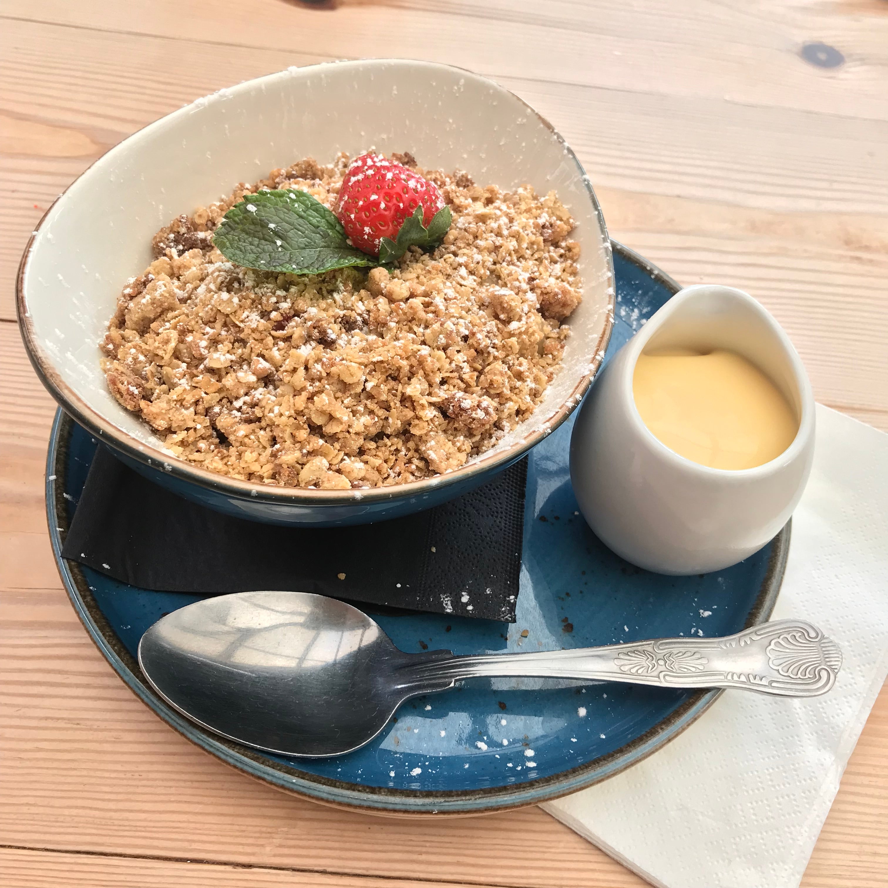 Fruit Crumble of the day
