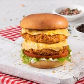 Double Chicken Burger