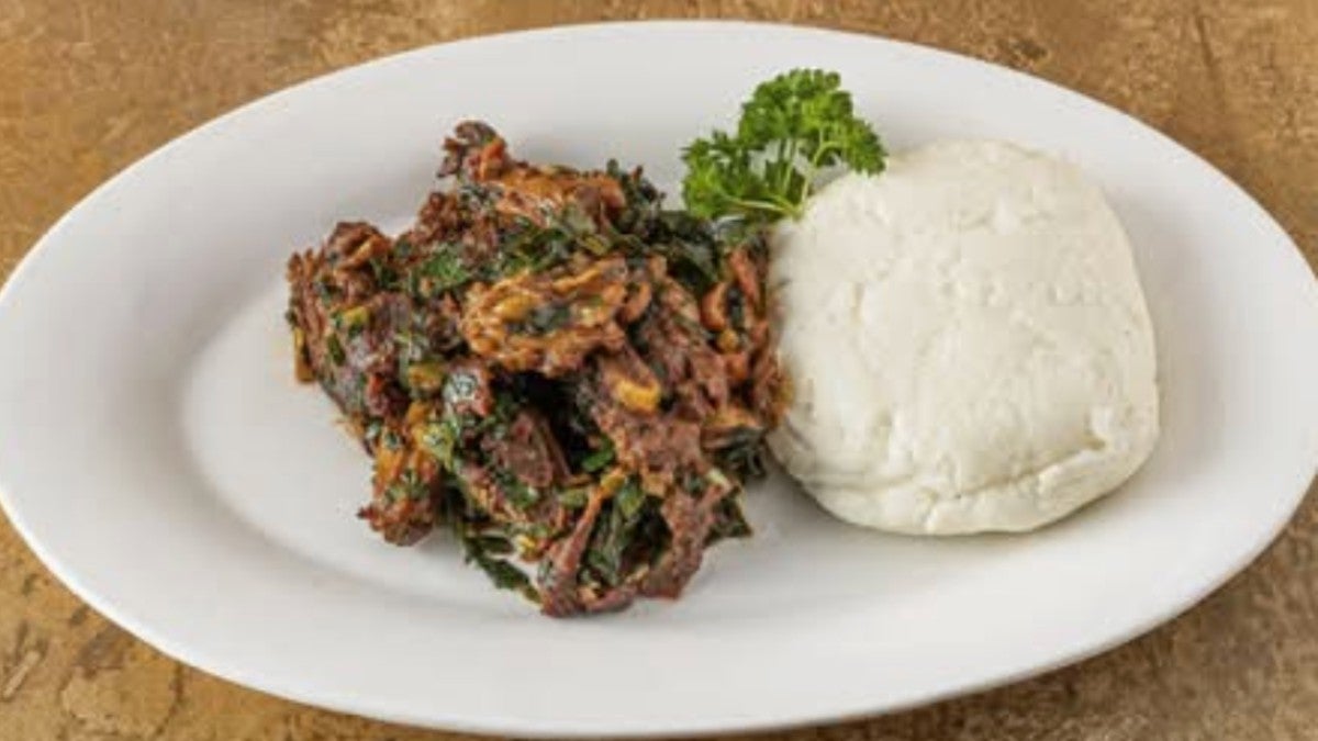 Sadza Ne Beef or Pork Stew
