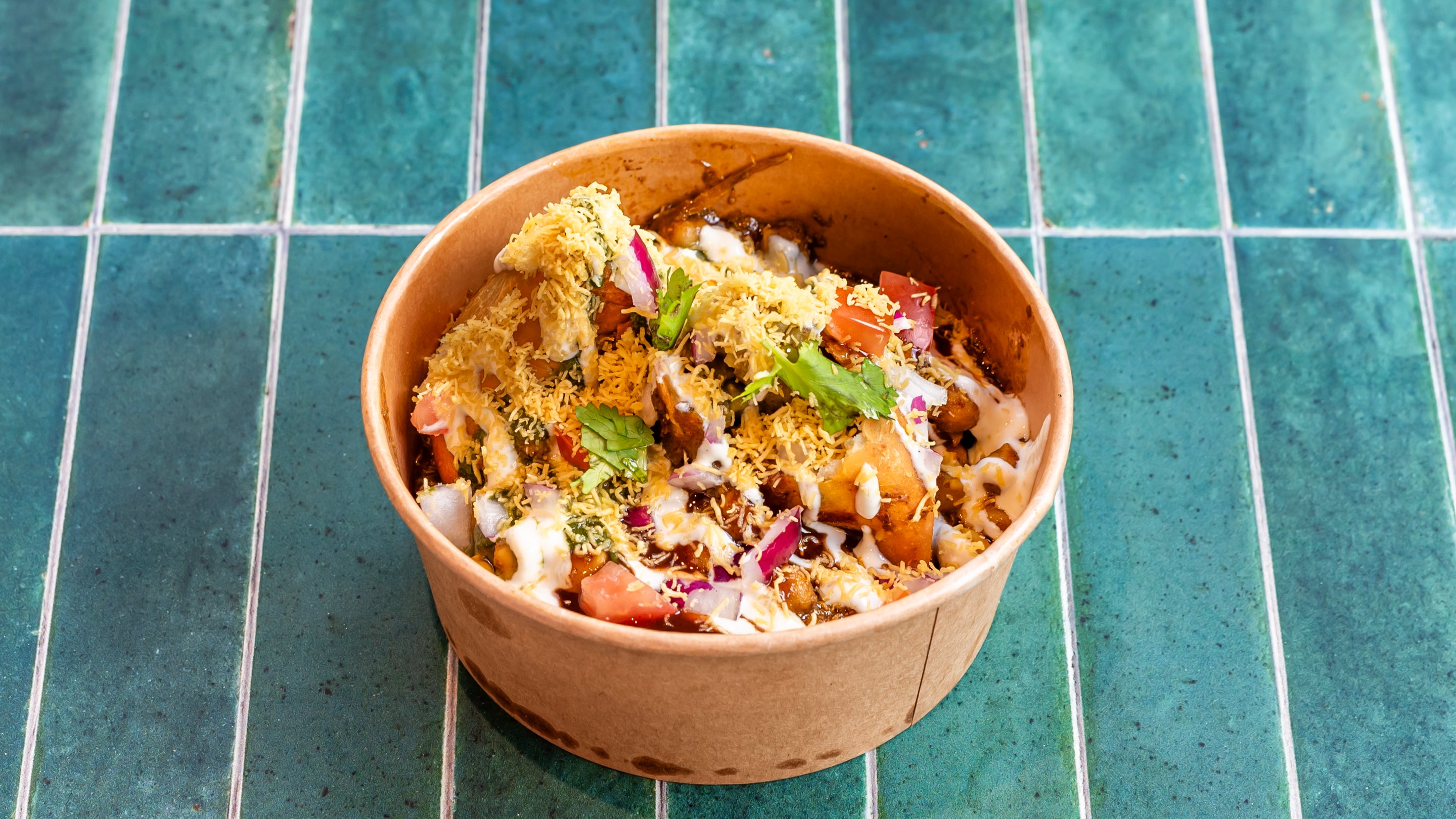 Vegan Samosa Chat