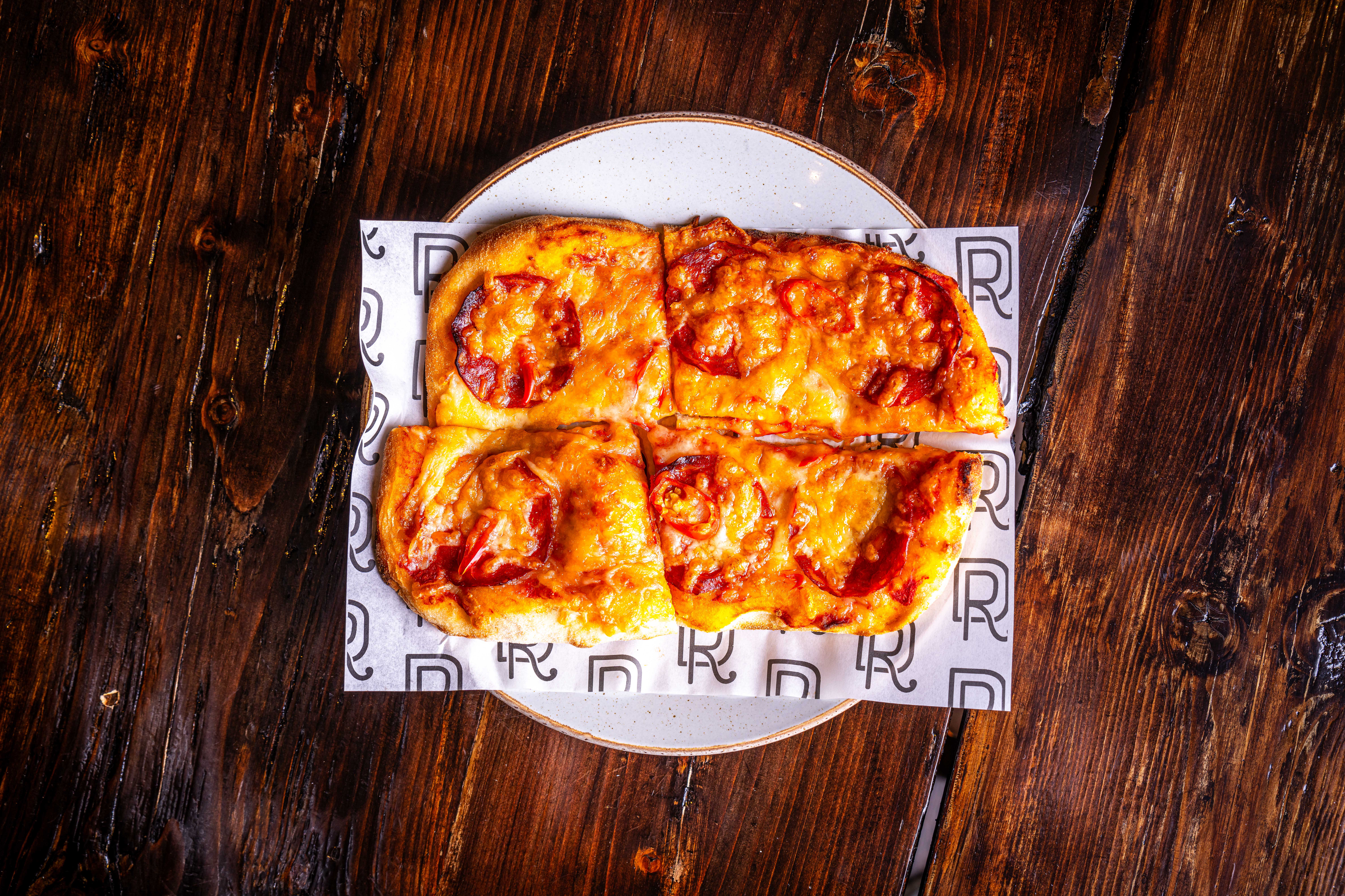 Spicy Salami Pizza