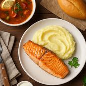 Chef Special Combo (Grilled Salmon)