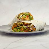 vegetable wrap sandwich