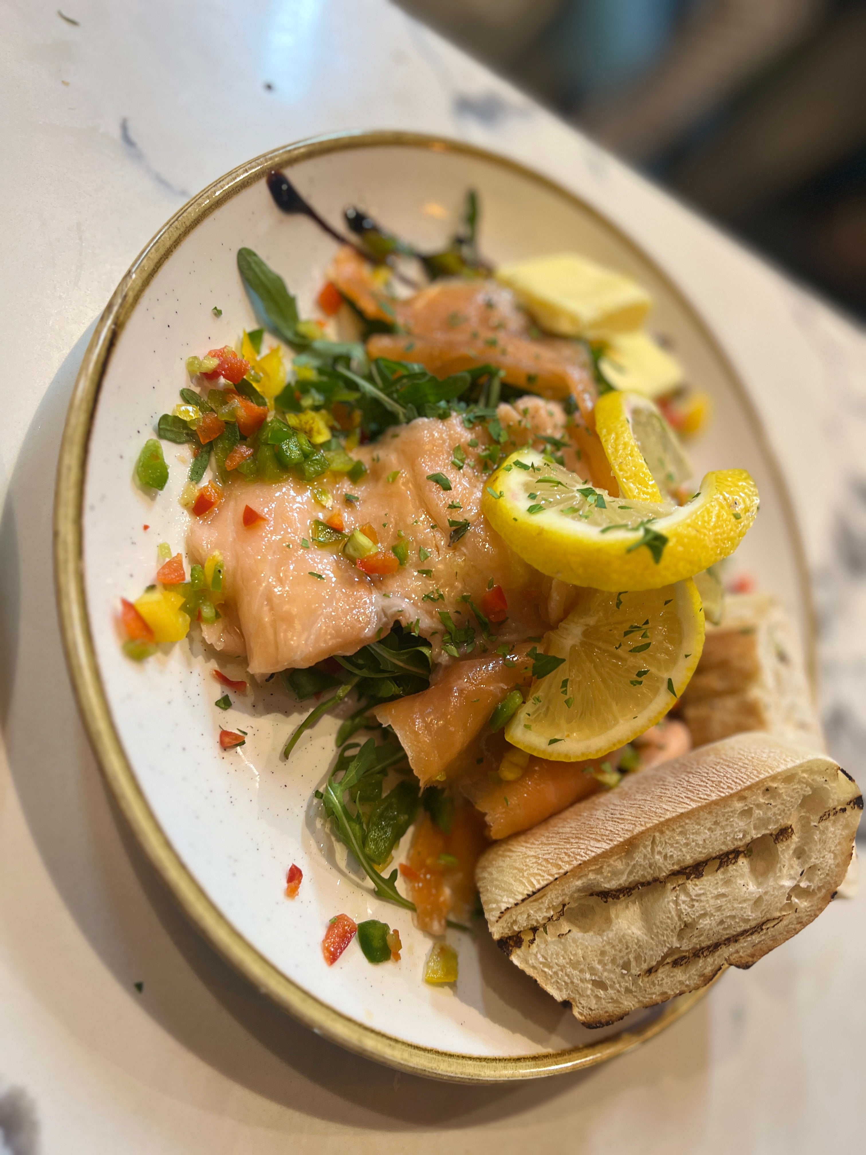 Carpaccio Di Salmone