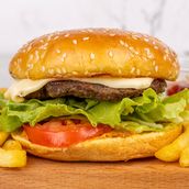 classic beef burger