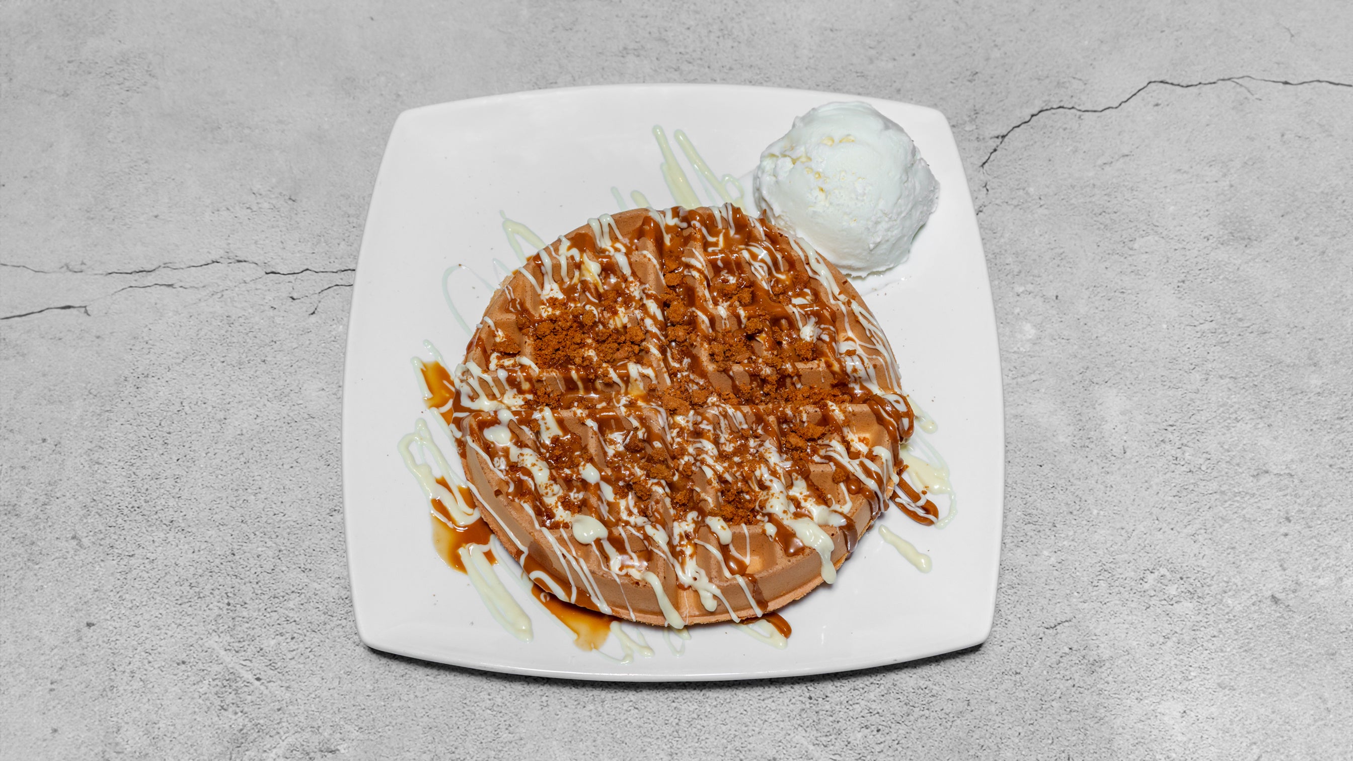 Lotus Biscoff Waffle
